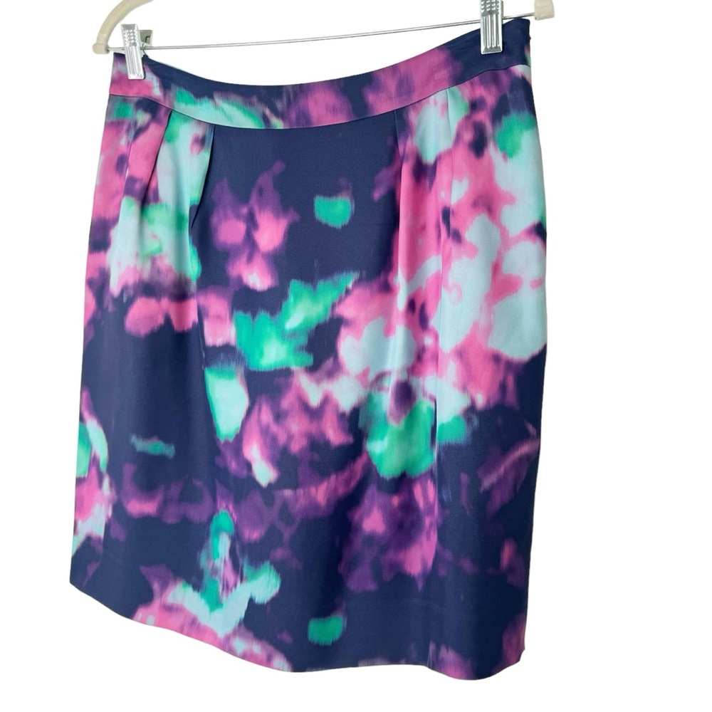 Kate Spade Watercolor Barry Skirt In Simply Cinema Size 10 - Picture 2 of 6